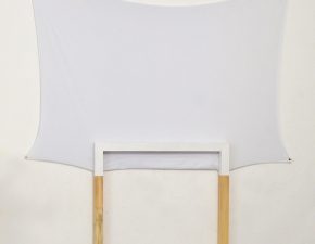 Sem título, 2022 | Lycra, chassi, tinta acrílica | 115X110cm