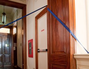 Chegando no quarto andar