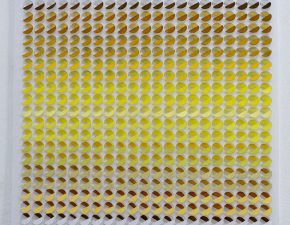 Sem título, 2024 | Tinta acrílica sobre papel de poliéster  recortado | 31X31cm