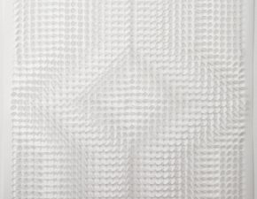 Sem título, 2017 | Papel de poliéster recortado | 97X97cm