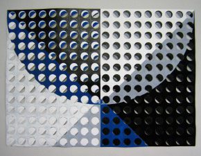 Sem título, 2002 | Tinta acrílica sobre papel recortado | 50X65cm