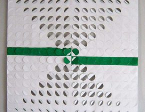 Sem título, 2003 | Tinta acrílica sobre papel recortado | 40X40cm